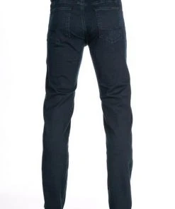 Alberto Regular Fit Pipe 48071484/895 Jeans Pipe, Baumwolle T400® 10oz, Dunkelblau -Biam Jeans Verkäufe 372690 norm3