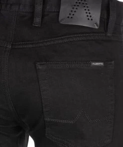 Alberto Regular Fit Pipe 60171471/999 Jeans Pipe, Baumwolle T400® 11oz, Schwarz -Biam Jeans Verkäufe 372696 norm6
