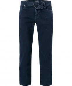 7 for all mankind Standard dark blue JSMNB780LB Jeans, Baumwoll-Stretch, Dunkelblau