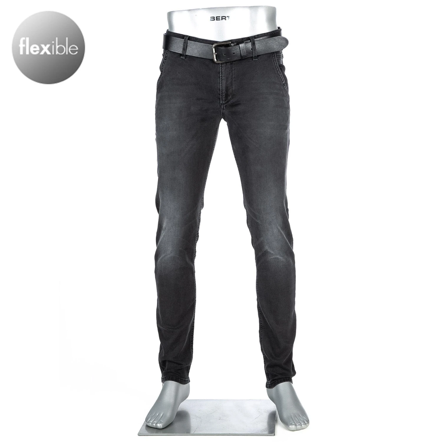 Alberto Tapered Fit Sven Cosy 33071459/994 Jeans Sven, Baumwoll-Stretch 9oz, Dunkelgrau 1 Alberto Tapered Fit Sven Cosy 33071459/994 Jeans Sven, Baumwoll-Stretch 9oz, Dunkelgrau