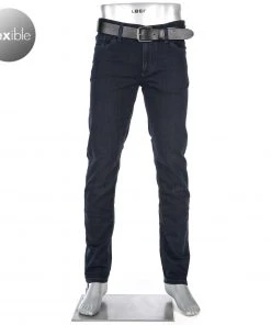 Alberto Regular Fit Pipe-T400® 48171393/898 Jeans, Baumwolle T400® 10oz, Indigo