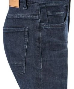 BOSS Jeans Delaware 50458110/412 Slim Fit, Baumwolle T400®, Navy -Biam Jeans Verkäufe 373574 norm3