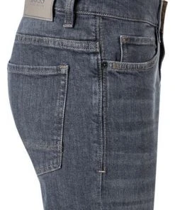 BOSS Jeans Delaware 50458127/030 Slim Fit, Bio-Baumwoll-Stretch, Grau -Biam Jeans Verkäufe 373575 norm3