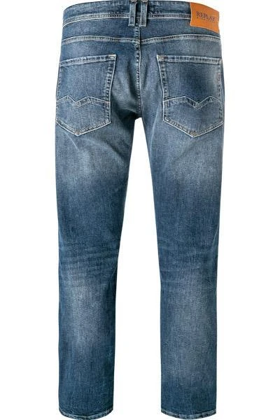 Replay Jeans Rocco M1005.000.573 946/009 Comfort Fit, Bio Baumwoll-Stretch 10,5oz, Dunkelindigo 3 Replay Jeans Rocco M1005.000.573 946/009 Comfort Fit, Bio Baumwoll-Stretch 10,5oz, Dunkelindigo – Bild 3