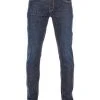 Alberto Tapered Fit Slipe Authentic 68371496/892 Jeans Slipe, Baumwoll-Stretch 11oz, Navy