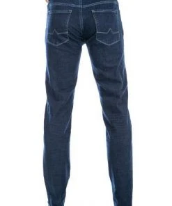Alberto Regular Fit Pipe Authentic 42471494/897 Jeans Pipe, Baumwoll-Stretch 11oz, Navy -Biam Jeans Verkäufe 374541 norm3