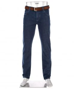 Alberto Modern Fit Stone Authentic 63171494/897 Jeans Stone, Baumwoll-Stretch 11oz, Navy