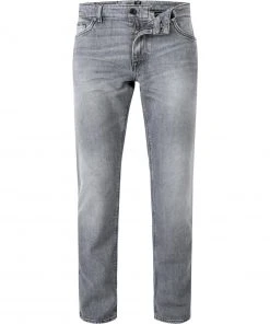 BOSS Jeans Maine 50458134/050 Regular Fit, Baumwoll-Stretch, Hellgrau