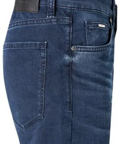 BOSS Jeans Delaware 50458275/407 Regular Fit, Baumwolle T400®, Dunkelblau -Biam Jeans Verkäufe 374617 norm3
