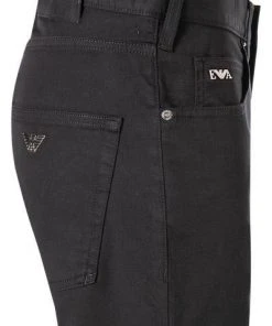 EMPORIO ARMANI Jeans 8N1J45/1GN0Z/0999 Baumwoll-Stretch, Schwarz -Biam Jeans Verkäufe 374629 norm3