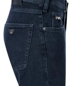 EMPORIO ARMANI Jeans 8N1J45/1G0IZ/0942 Baumwoll-Stretch, Dunkeljeansblau -Biam Jeans Verkäufe 374630 norm3