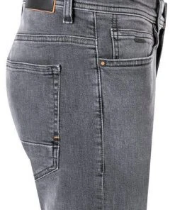 BOSS Hose Delaware 50458975/044 Jeans Delaware, Slim Fit, Baumwoll-Stretch, Grau, Silber -Biam Jeans Verkäufe 374883 norm3