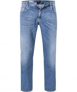 Replay Jeans Rocco M1005.000.573 950/009 Comfort Fit, Bio Baumwoll-Stretch 10,5oz, Mittelblau