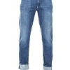 Alberto Bike Regular Fit Organic Den. 61582381/885 Jeans Bike, Bio Baumwoll-Stretch 10oz, Blau, Dunkelblau