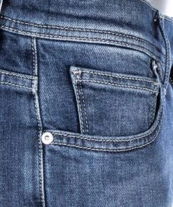 Alberto Bike Regular Fit Organic Den. 61582381/885 Jeans Bike, Bio Baumwoll-Stretch 10oz, Blau, Dunkelblau -Biam Jeans Verkäufe 375345 norm5