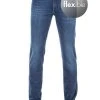 Alberto Regular Fit Pipe DS Dual FX 57371486/885 Jeans Pipe, Baumwolle T400® 10oz, Blau