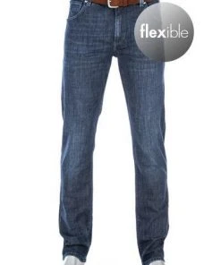 Alberto Modern Fit Stone-DS Authentic 32271495/895 Jeans Stone, Baumwolle T400® 11oz, Navy