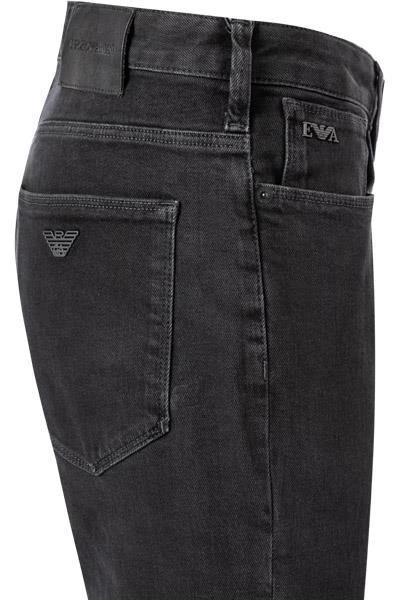 EMPORIO ARMANI Jeans 8N1J06/1G0IZ/0006 Slim Fit, Baumwoll-Stretch, Schwarz 4 EMPORIO ARMANI Jeans 8N1J06/1G0IZ/0006 Slim Fit, Baumwoll-Stretch, Schwarz – Bild 4
