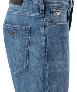 EMPORIO ARMANI Jeans 8N1J06/1D5QZ/0942 Slim Fit, Baumwoll-Stretch, Jeansblau -Biam Jeans Verkäufe 376083 norm3