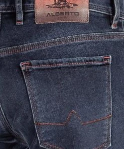 Alberto Regular Fit Pipe DS Dual FX 57371486/895 Jeans Pipe, Baumwolle T400® 10oz, Indigo -Biam Jeans Verkäufe 376121 norm6