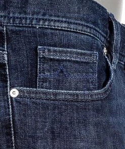 Alberto Regular Fit Pipe DS Authentic 36271495/895 Jeans Pipe, Baumwolle T400® 11oz, Navy -Biam Jeans Verkäufe 376124 norm5