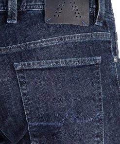 Alberto Regular Fit Pipe DS Authentic 36271495/895 Jeans Pipe, Baumwolle T400® 11oz, Navy -Biam Jeans Verkäufe 376124 norm6