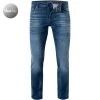 BOSS Jeans Delaware 50458320/413 Slim Fit, Baumwolle T400®, Marineblau, Marine