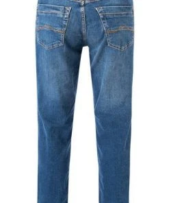 MUSTANG Jeans 1011546/5000/681 Slim Fit, Baumwoll-Stretch, Jeansblau -Biam Jeans Verkäufe 376466 norm2