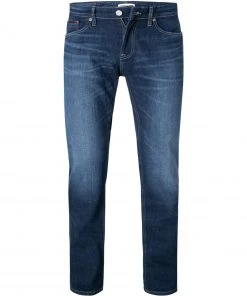 TOMMY JEANS DM0DM12518/1BK Slim Fit, Baumwoll-Stretch, Dunkelblau