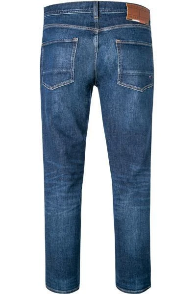 Tommy Hilfiger Jeans MW0MW19935/1BB Straight Fit, Baumwoll-Stretch, Indigo 3 Tommy Hilfiger Jeans MW0MW19935/1BB Straight Fit, Baumwoll-Stretch, Indigo – Bild 3