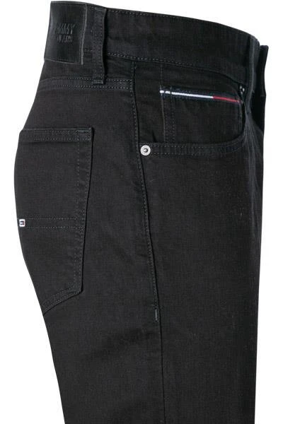 TOMMY JEANS DM0DM11120/1BZ Straight Fit, Baumwoll-Stretch, Schwarz 4 TOMMY JEANS DM0DM11120/1BZ Straight Fit, Baumwoll-Stretch, Schwarz – Bild 4