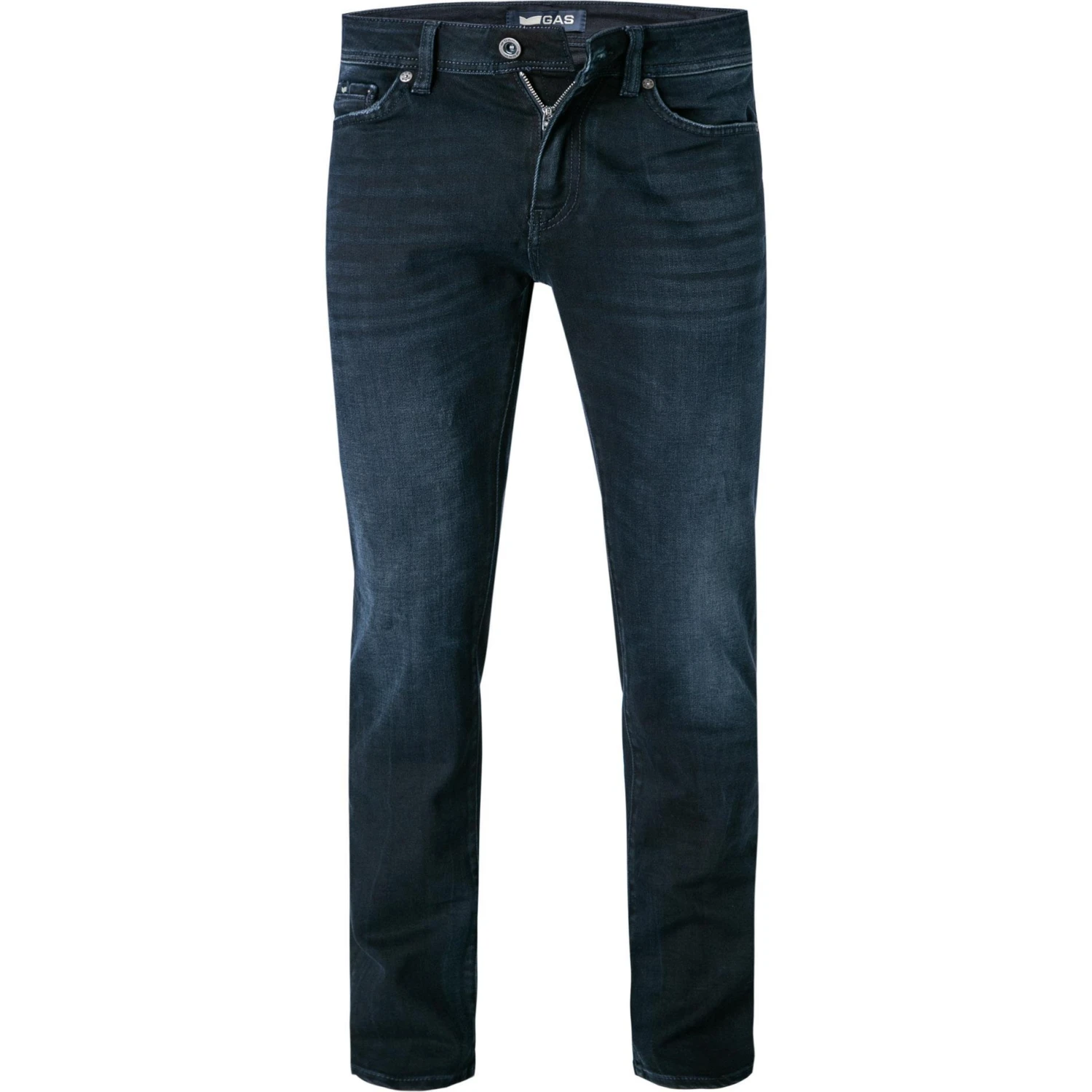 GAS Jeans 351380 020910/WR20 Slim Fit, Baumwolle-Stretch, Dunkelblau, Indigo 1 GAS Jeans 351380 020910/WR20 Slim Fit, Baumwolle-Stretch, Dunkelblau, Indigo