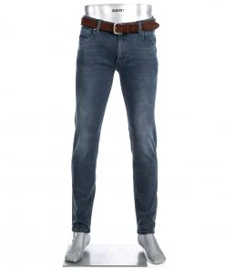 Alberto tapered Fit Robin-DS Organic 61871480/880 Jeans Robin, Bio Baumwoll-Stretch 12oz, Dunkelblau