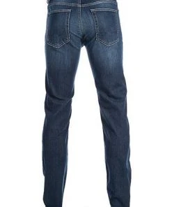 Alberto Regular Fit Pipe-DS Hybrid 68671464/891 Jeans Pipe, Baumwoll-Stretch 10oz, Navy -Biam Jeans Verkäufe 377321 norm3