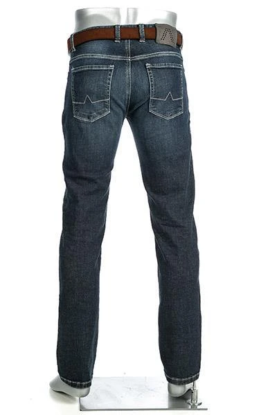 Alberto Regular Fit Pipe-DS Denim 42471485/891 Jeans Pipe, Baumwoll-Stretch 11oz, Navy 4 Alberto Regular Fit Pipe-DS Denim 42471485/891 Jeans Pipe, Baumwoll-Stretch 11oz, Navy – Bild 4