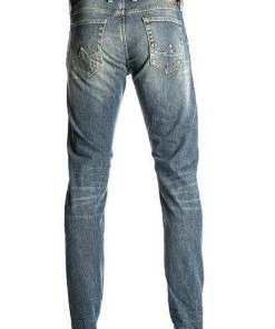 Alberto Tapered Fit Slipe Japan Denim 69491468/818 Jeans Slipe, Baumwolle 11,5oz, Hellblau -Biam Jeans Verkäufe 377998 norm3