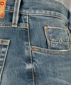 Alberto Tapered Fit Slipe Japan Denim 69491468/818 Jeans Slipe, Baumwolle 11,5oz, Hellblau -Biam Jeans Verkäufe 377998 norm5