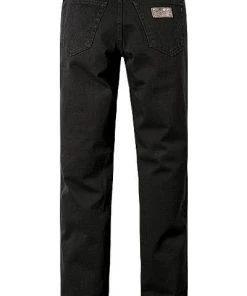 Wrangler Texas denim black W12109004 Jeans Texas, Regular Fit, Baumwoll-Stretch, Schwarz -Biam Jeans Verkäufe 378148 norm2