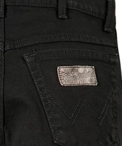 Wrangler Texas denim black W12109004 Jeans Texas, Regular Fit, Baumwoll-Stretch, Schwarz -Biam Jeans Verkäufe 378148 norm3