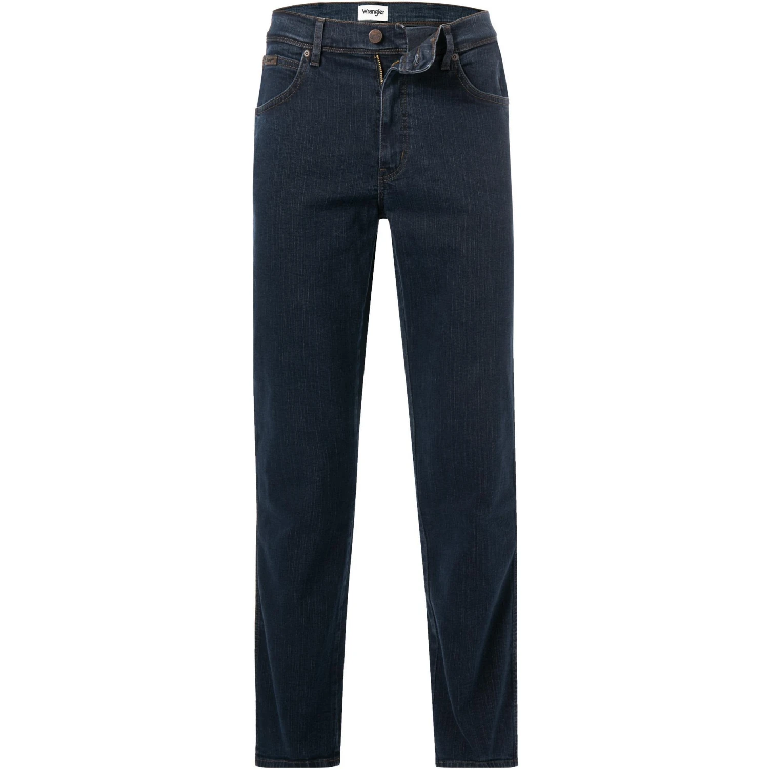 Wrangler Texas Blue denim black W12175001 Jeans Texas, Regular Fit, Baumwoll-Stretch, Nachtblau 1 Wrangler Texas Blue denim black W12175001 Jeans Texas, Regular Fit, Baumwoll-Stretch, Nachtblau