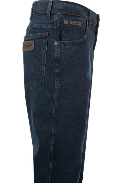 Wrangler Texas Blue denim black W12175001 Jeans Texas, Regular Fit, Baumwoll-Stretch, Nachtblau 4 Wrangler Texas Blue denim black W12175001 Jeans Texas, Regular Fit, Baumwoll-Stretch, Nachtblau – Bild 4