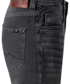 MUSTANG Jeans 1011659/4000/843 Jeans Oregon, Slim Tapered, Baumwoll-Stretch, Schwarz -Biam Jeans Verkäufe 378268 norm3