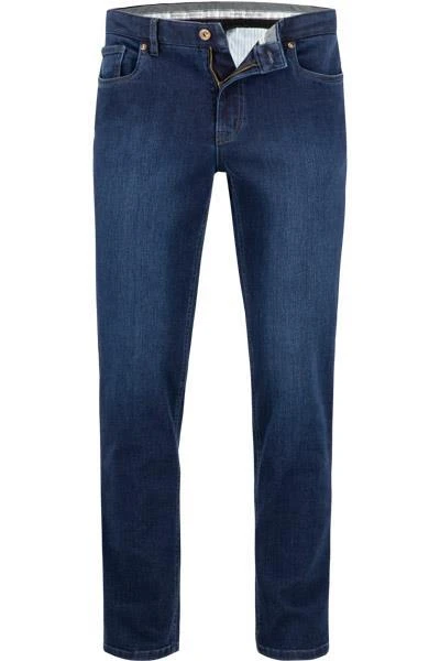 HILTL Jeans Parker 74878/60900/42 Regular Fit, Baumwolle T400®, Dunkelblau 2 HILTL Jeans Parker 74878/60900/42 Regular Fit, Baumwolle T400®, Dunkelblau – Bild 2