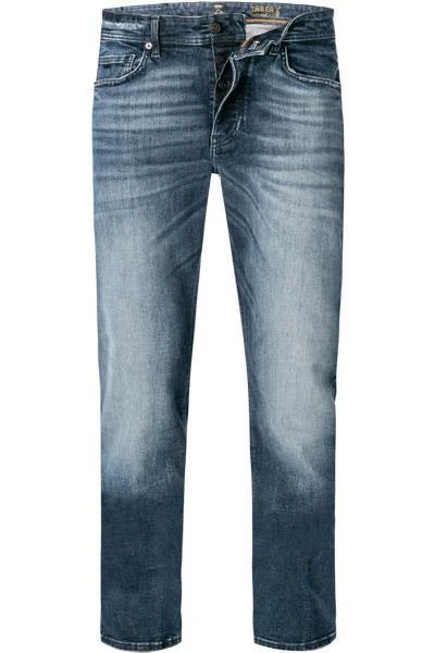 BOSS Jeans Taber 50458982/406 Tapered Fit, Baumwoll-Stretch, Dunkelblau 2 BOSS Jeans Taber 50458982/406 Tapered Fit, Baumwoll-Stretch, Dunkelblau – Bild 2