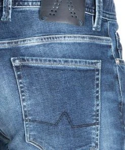 Alberto Regular Fit Pipe-DS Refibra 36271479/845 Jeans Pipe, Baumwolle T400® 11oz, Blau -Biam Jeans Verkäufe 379095 norm6