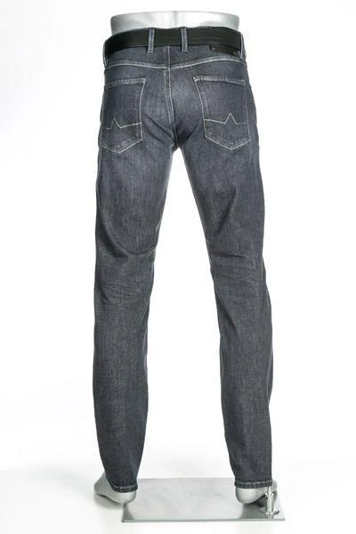 Alberto Tapered Fit Robin Organic 39771381/990 Jeans Robin, Bio Baumwoll-Stretch 10oz, Dunkelgrau 4 Alberto Tapered Fit Robin Organic 39771381/990 Jeans Robin, Bio Baumwoll-Stretch 10oz, Dunkelgrau – Bild 4