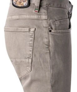 Mason's Jeans 35T1J3840SOLD/ME55S39/873 Slim Fit, Baumwoll-Stretch, Greige -Biam Jeans Verkäufe 379599 norm3
