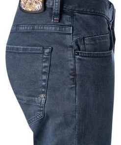 Mason's Jeans 35T1J3840SOLD/ME55S39/309 Slim Fit, Baumwoll-Stretch, Dunkelblau -Biam Jeans Verkäufe 379600 norm3