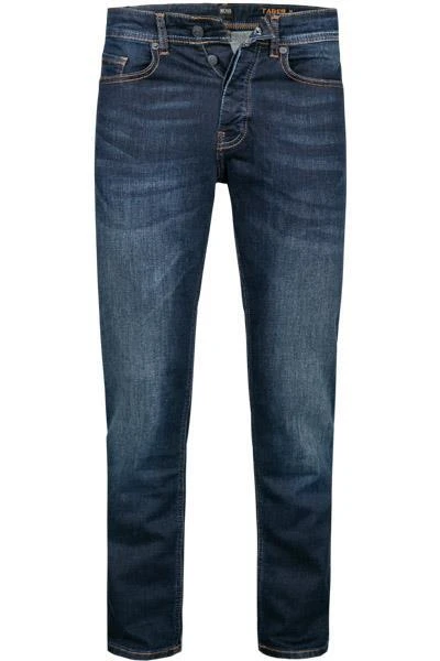 BOSS Jeans Taber 50458972/403 Tapered Fit, Baumwoll-Stretch, Dunkelblau 2 BOSS Jeans Taber 50458972/403 Tapered Fit, Baumwoll-Stretch, Dunkelblau – Bild 2
