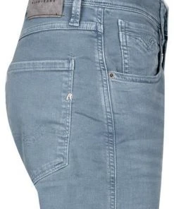 Replay Jeans Anbass M914Y.000.8005365/298 Slim Fit, Baumwoll-Stretch 9,5oz, Blau -Biam Jeans Verkäufe 379723 norm3